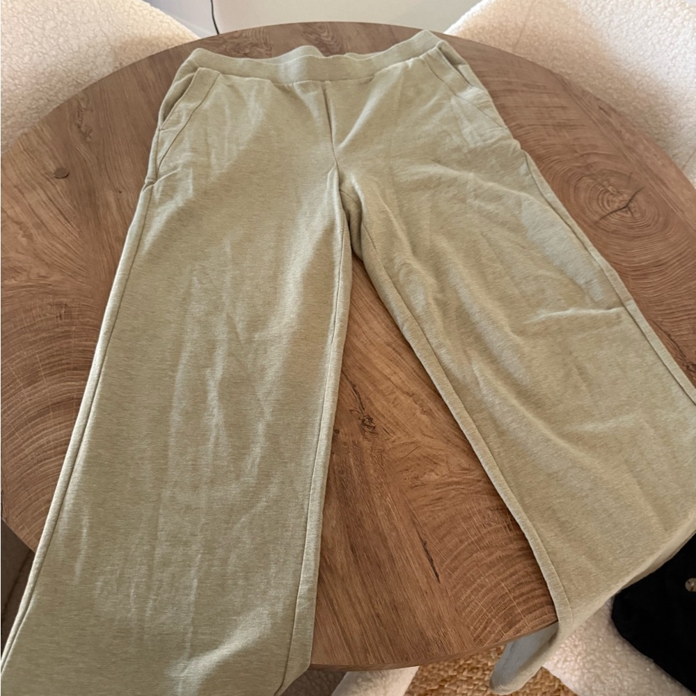 Purejill Light Green Casual Pants